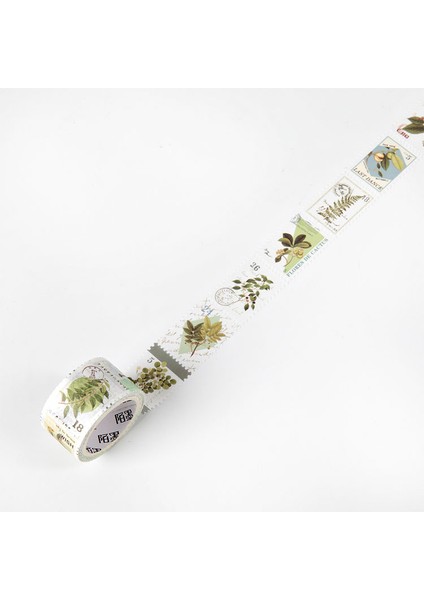 2-H Tarzı 25MM Geniş Posta Pulu Washi Bantlar Scrapbooking Için Dekoratif Çıkartmalar Dıy Sanatlar El Sanatları Albümü Takvimler (Yurt Dışından)