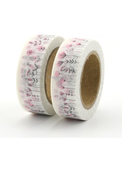 1 Adet Dıy Japon Kağıt Pembe Çiçekler Washi Bant Kağıt Maskeleme Bantları Yapışkan Bantlar Çıkartmalar Dekoratif Kırtasiye Bandı 1.5cm * 10M (Yurt Dışından) modelleri