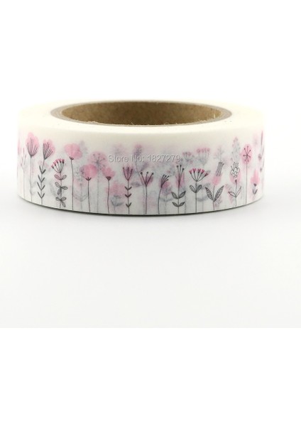 1 Adet Dıy Japon Kağıt Pembe Çiçekler Washi Bant Kağıt Maskeleme Bantları Yapışkan Bantlar Çıkartmalar Dekoratif Kırtasiye Bandı 1.5cm * 10M (Yurt Dışından) fırsatları