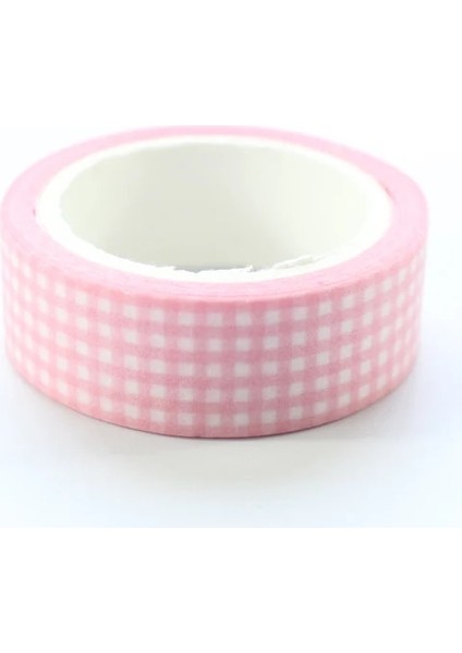 Pembe Tarzı M Beden Şeker Kawaii Japon Karikatür Okul Günlüğü Planlayıcısı Için Dekoratif Washi Bant Kırtasiye, Sevimli Dıy Kraft El Işi Kağıdı Maskeleme Bandı, 1.5*7 M (Yurt Dışından)