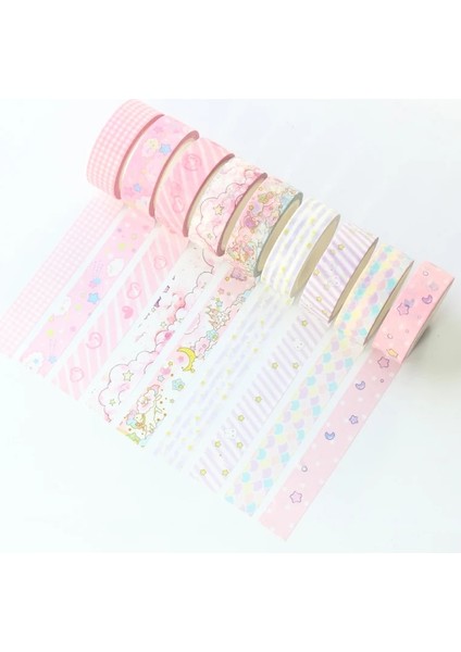 Pembe Tarzı M Beden Şeker Kawaii Japon Karikatür Okul Günlüğü Planlayıcısı Için Dekoratif Washi Bant Kırtasiye, Sevimli Dıy Kraft El Işi Kağıdı Maskeleme Bandı, 1.5*7 M (Yurt Dışından) fiyatları