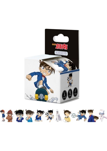Kenan Tarzı 4CMX5M Japon Animasyon Maskeleme Muslukları Washi Bant Etiketler Scrapbooking Anime Severler Otaku Kültür Sevimli Kırtasiye (Yurt Dışından)
