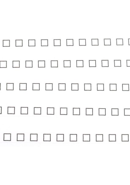 Quare Washi Bant Yapışkan Maskeleme Bandı Ofis Tedarik El Gözyaşı Yapışkanlı Kağıt Washi Bant Kitap Yapışkanlı Ofis Malzemeleri (Yurt Dışından)