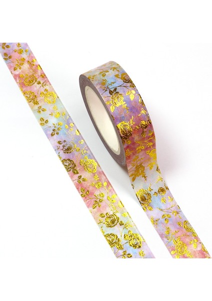 G244 Stili G Folyo Washi Bant Scrapbooking Maskeleme Yapışkan Bantlar Kağıt Japon Kawaii Kırtasiye Çıkartmalar Okul Malzemeleri (Yurt Dışından) indirimleri