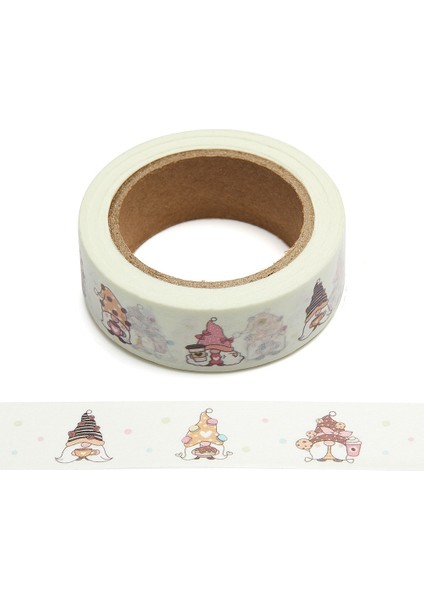 A421 Stili Yeni mm x 10M Kahve Ayçiçeği Mezuniyet Yumurtalı Cüceler Paskalya Washi Bant Karalama Defteri Maskeleme Yapıştırıcı Washi Bant (Yurt Dışından)