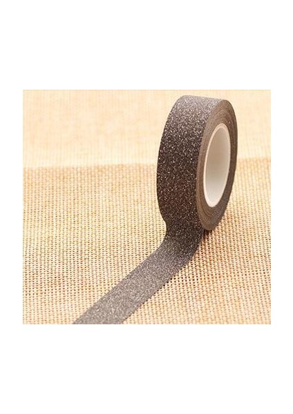 No.12 Tarzı 16 Renk Sıcak Satış 10M Glitter Washi Yapışkan Kağıt Maskeleme Yapışkan Bant Etiket Zanaat Dekoratif Diy (Yurt Dışından)