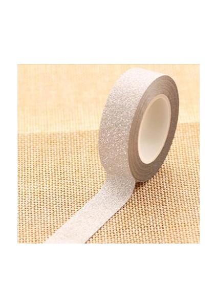 No.9 Tarzı 16 Renk Sıcak Satış 10M Glitter Washi Yapışkan Kağıt Maskeleme Yapışkan Bant Etiket Zanaat Dekoratif Diy (Yurt Dışından)