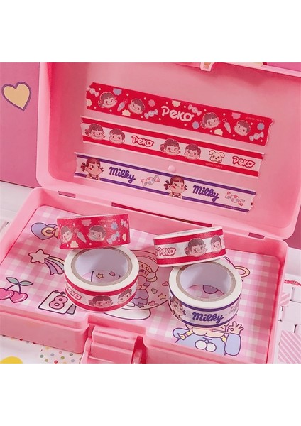 15MM x 5m G Stili Japon Ins Sevimli Süt Kız Washi Bant El Hesabı Malzemesi Diy Dekoratif Etiket Sızdırmazlık Etiket Maskeleme Bandı Kırtasiye (Yurt Dışından) fırsatları