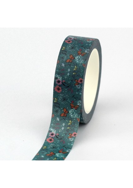 Numara. 951 Stili M Çiçekler Yaprakları Japon Kağıt Washi Bant Seti Dıy Scrapbooking Bullet Dergisi Maskeleme Bantları Kırtasiye Okul Malzemeleri (Yurt Dışından)