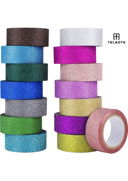 Altın Tarzı 10M Glitter Washi Bant Renkli Kırtasiye Scrapbooking Dekoratif Yapışkan Bantlar Dıy Renk Maskeleme Bandı Hediye Için Sparkle Bant (Yurt Dışından) fiyatları
