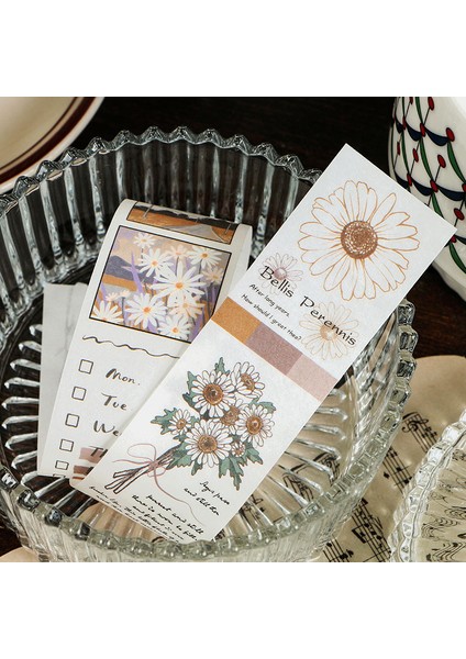 No.1 Tarzı 1 Adet Vintage Washi Bant Kelebek Çiçek Maskeleme Bandı Ağacı Bitki Scrapbooking Dıy Günlüğü Önemsiz Dergisi Malzemeleri 30* (Yurt Dışından)