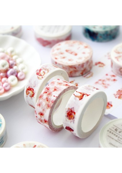 Firefox Stili Yaratıcı Sevimli Hayvanlar Tek Boynuzlu At Sakura Washi Bant Yapışkan Bant Dıy Scrapbooking Etiket Etiket Maskeleme Bandı (Yurt Dışından) indirimleri