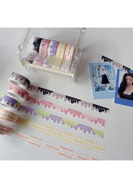 E Stili Sevimli Peynir Kalp Harfler Washi Bantlar Dekoratif El Hesabı Albümü Günlüğü Scrapbooking Dıy Maskeleme Bandı Kawaii Kırtasiye (Yurt Dışından) fırsatları