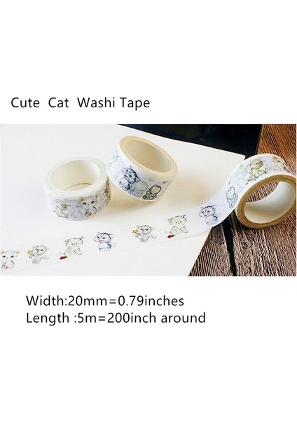 15MM Tarzı Böcek Bantları Sevimli Hayvan Kedi Mavi Kuş Scrapbooking Washi Bant Dıy Öğrenci Noel Hediyesi Için Sabit Ofis Malzemeleri (Yurt Dışından) modelleri