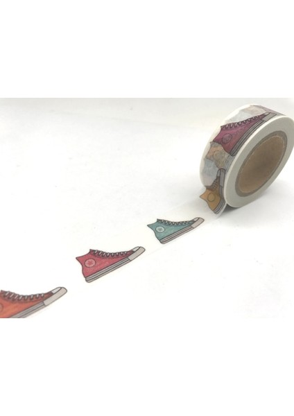 NO.1919 Stili S Beden Jiataihe Washi Bant Aşk Dekoratif Pirinç Bant Karalama Defteri Kağıdı Maskeleme Yapışkan Bant Ağaç Bandı (Yurt Dışından) modelleri