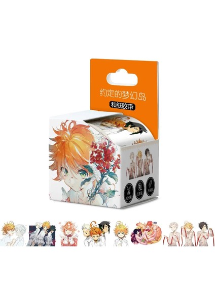 No.8 Stili 4cm * 5m Anime Q Versiyonu Karikatür Washi Bant Yapışkan Bant Dıy Scrapbooking Sticker Etiket Maskeleme Bandı (Yurt Dışından) modelleri