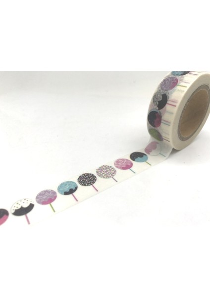 NO.2156 Stili S Beden Jiataihe Washi Bant Aşk Dekoratif Pirinç Bant Karalama Defteri Kağıdı Maskeleme Yapışkan Bant Ağaç Bandı (Yurt Dışından) fiyatları