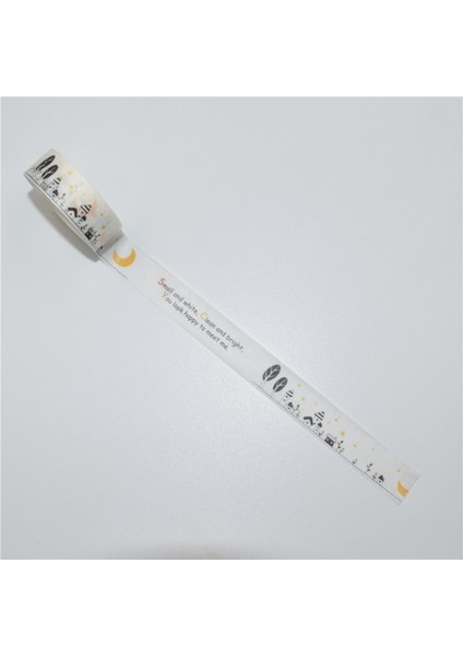 No.3 Tarzı 1 Adet Diy Şeker Sıcak Çiçek Bant Dekorasyon Rulo Diy Washi Dekoratif Yapışkan Kağıt Maskeleme Bandı Kendinden Yapışkanlı Bant Karalama Defteri Bandı (Yurt Dışından)