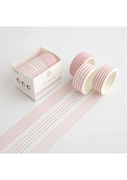 No.1 Tarzı Izgara Washi Bant Renkli Maskeleme Bandı Sevimli Washitape ve Cinta Adhesiva Decorativa Papeleria Kore Kırtasiye Plakband (Yurt Dışından) indirimleri