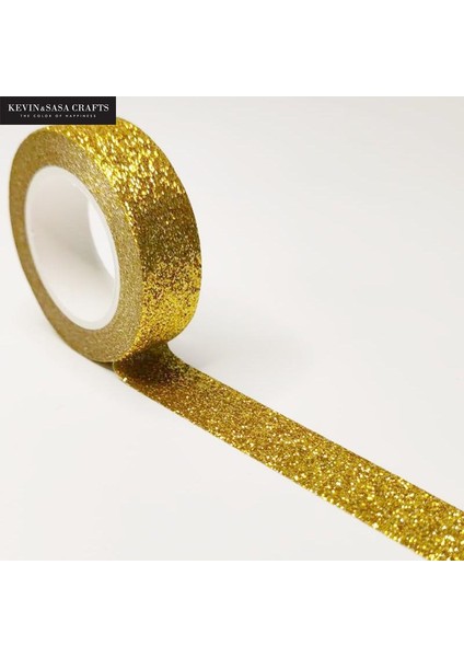 Altın Tarzı M Beden Yeni Varış Yapıştırıcı Altın Gerçekten Glitter Washi Bant Scrapbooking Noel Partisi Kawaii Sevimli Dekoratif Kağıt El Sanatları (Yurt Dışından) fırsatları