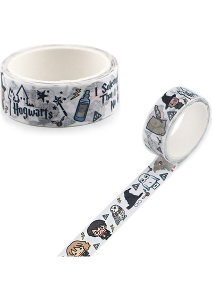 ERX5M Film Sihirbazı Öğrenci Washi Bant Seti Yapışkan Bant Dıy Dekorasyon Sticker Scrapbooking Günlüğü Bant Kırtasiye Tedarik (Yurt Dışından)
