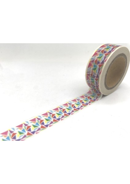 NO.1812 Stili S Beden Jiataihe Washi Bant Aşk Dekoratif Pirinç Bant Karalama Defteri Kağıdı Maskeleme Yapışkan Bant Ağaç Bandı (Yurt Dışından)