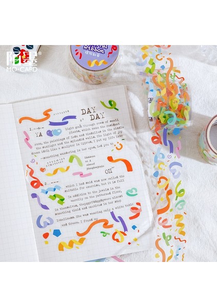 No.10 Tarzı Fantastik Parti Serisi Dekoratif Yapışkan Bant Balon Şerit Maskeleme Bandı Diy Scrapbooking Sticker Etiket Japon Kırtasiye (Yurt Dışından) modelleri