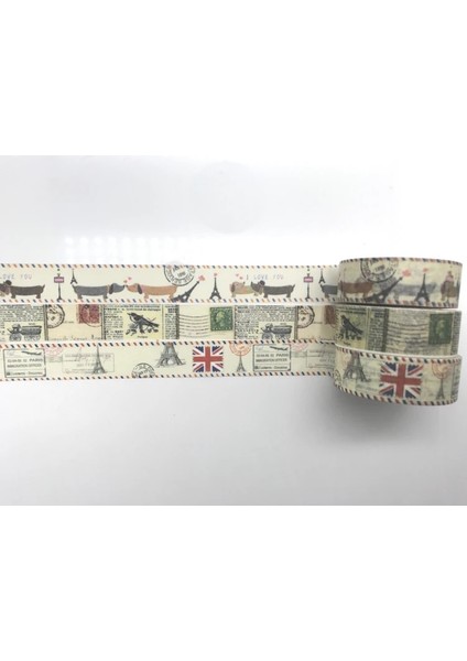 NO.576 Tarzı S Beden Jiataihe Washi Bant Vintage Diy Noel Washy Katı Bulutlar Kalp Altın Siyah Dekoratif Scrapbooking Bant (Yurt Dışından) indirimleri