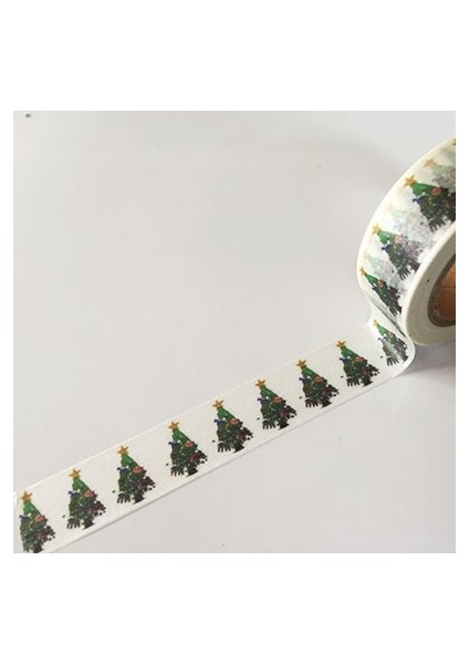 NO.994 Stili S Beden Jiataihe Washi Bant Kaktüs Japon Kağıdı Washi Bant Kaktüs Sıcak Hava Balonu Maskeleme Bandı Bayramlar (Yurt Dışından)