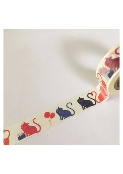 NO.994 Stili S Beden Jiataihe Washi Bant Kaktüs Japon Kağıdı Washi Bant Kaktüs Sıcak Hava Balonu Maskeleme Bandı Bayramlar (Yurt Dışından) fırsatları