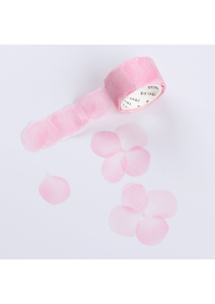 No.3 Tarzı Rulo Çiçek Yaprakları Washi Bant Dıy Scrapbooking Günlüğü Kağıt Etiketler Rulo Sevimli Yapışkanlı Kağıt Bant Kırtasiye Sticker (Yurt Dışından)