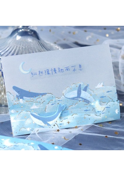 E Stili Mengtai Galaxy Gece Şarkı Maskeleme Washi Bant Dekoratif Yaldız Kabarcık Yapışkan Bant Decora Diy Scrapbooking Sticker Etiket (Yurt Dışından) indirimleri