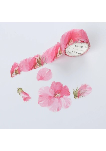 No.3 Tarzı Rulo Çiçek Yaprakları Washi Bant Dıy Scrapbooking Günlüğü Kağıt Etiketler Rulo Sevimli Yapışkanlı Kağıt Bant Kırtasiye Sticker (Yurt Dışından) modelleri
