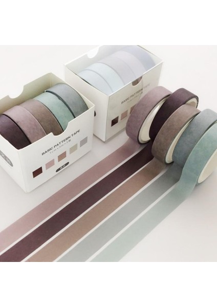 L Tarzı Ack Renkli Rüya Dünyası Washi Bant Diy Scrapbooking Sticker Etiket Maskeleme Bandı Okul Ofis Tedarik (Yurt Dışından) fiyatları