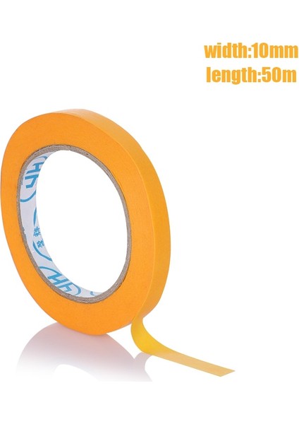 10MMX50M Stili 50 M Ressamlar Temiz Peel Maskeleme Bandı Araba Sticker Dekor Sticker Yapıştırıcı Dıy Boyama Kağıdı Dıy Craft Aksesuarları (Yurt Dışından) fiyatları