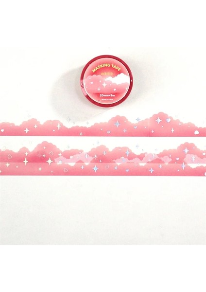 No.10 Tarzı 5m Kore Ins Sevimli Bronzlaştırıcı Washi Maskeleme Bandı Scrapbooking Dergisi Dekoratif Yapışkan Bantlar Dıy Malzeme Kırtasiye Çıkartmaları (Yurt Dışından)