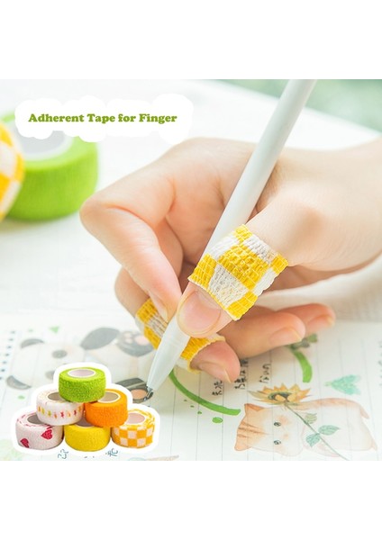 Bir Stil 4.5m Sevimli Kendinden Yapışkanlı Bandaj Parmak Sarma Streç Kırtasiye Okul Malzemeleri Için Yapışkan Bant (Yurt Dışından) modelleri
