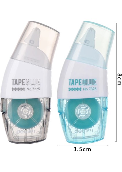 B Tarzı Değiştirilebilir Çift Taraflı Yapışkan Rulo Nokta Bant Kırtasiye Ofis Tutkal Dağıtıcı Dolum Çekirdekli Rastgele Renk Dropship ile Çubuk (Yurt Dışından) modelleri