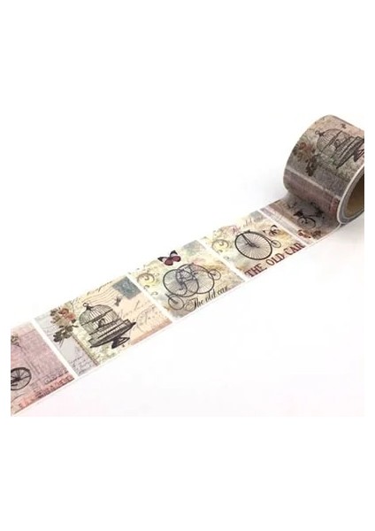 NO.2293 Tarzı S Beden Dekoratif Jiataihe Washi Bant Seti Maskeleme Kaktüs Flamingo Parool Tedarik Scrapbooking Geniş Yapışkanlı Vintage Bant (Yurt Dışından) indirimleri