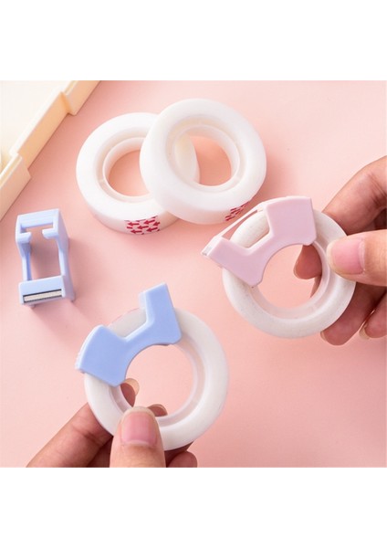 Resim Gösterisi Stili Olarak Lear Bant Kesme Aleti ile Yapışkan Bant Yazılabilir Görünmez Düzeltme Bandı Okul Kırtasiye Protable Bant Dispenseri (Yurt Dışından) indirimleri