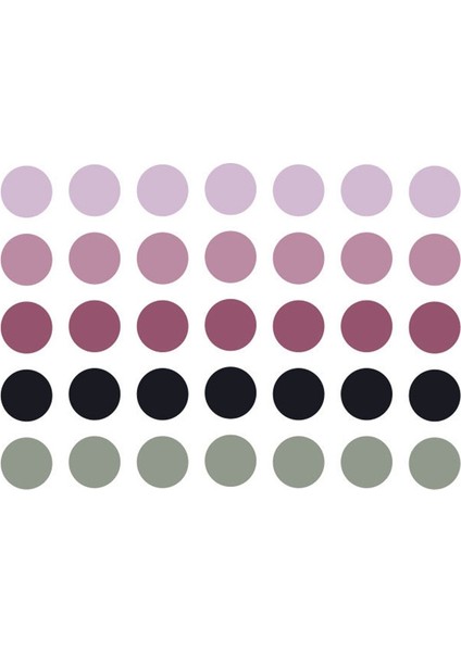 B 60MM Stili Olorful Nokta Çıkartmalar Rulo Kendinden Yapışkanlı Washi Bant Maskeleme Bandı Kawaii Kırtasiye Dıy Dekor Okul Malzemeleri (Yurt Dışından)