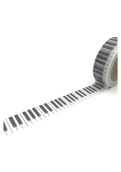 NO.777 Stili S Beden Jiataihe Washi Bant Etiket Kawaii Kırtasiye Müzik Notları Maskeleme Bandı Müzik Ayarlanmadı Yapışkan Bant Scrapbooking Bandı (Yurt Dışından) indirimleri