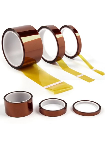 10MMX33M Stili 1 Adet PROFESYONEL100FT Isıya Dayanıklı Yüksek Sıcaklık Yüksek Yalıtım Elektrodustry Kaynak Polyimide Kapton Bant L * 5 (Yurt Dışından) fırsatları