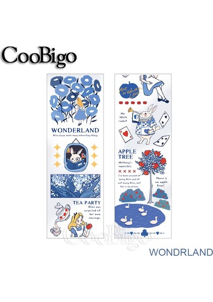 Stil 2 Stili Sevimli Peri Masalı Dünya Serisi Rüya Çiçekler Pet Bant Washi Maskeleme Bantları Scrapbooking Kırtasiye Dekor Uzun Şerit Çıkartmalar (Yurt Dışından) fiyatları