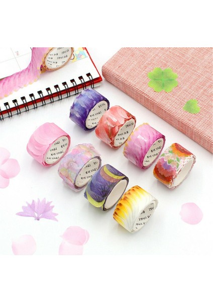 20 Stili Ayarla Rulo Maskeleme Yaprakları Bant Washi Bant Karalama Defteri Etiket Yapışkan Kağıt Çiçek (Yurt Dışından) fırsatları