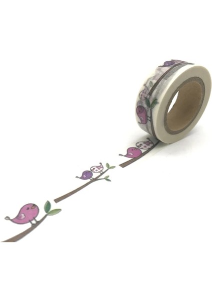 NO.1565 Tarzı S Beden 1.5cm * 10M Jiataihe Washi Bant Yumurta Diy Kelebek Washi Bant Maskeleme Washi Bant Aslan Yapışkan Bant Kawaii Kırtasiye (Yurt Dışından)