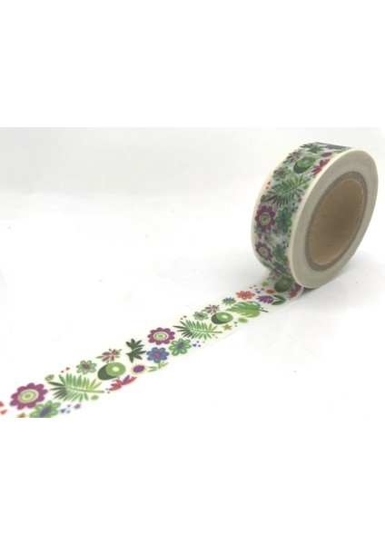 NO.1132 Tarzı S Beden Jiataihe Washi Bant Çiçek Çiçeği Çiçek Maskeleme Dantel Scrapbooking Mevsim Bitkiler Bahçe (Yurt Dışından)