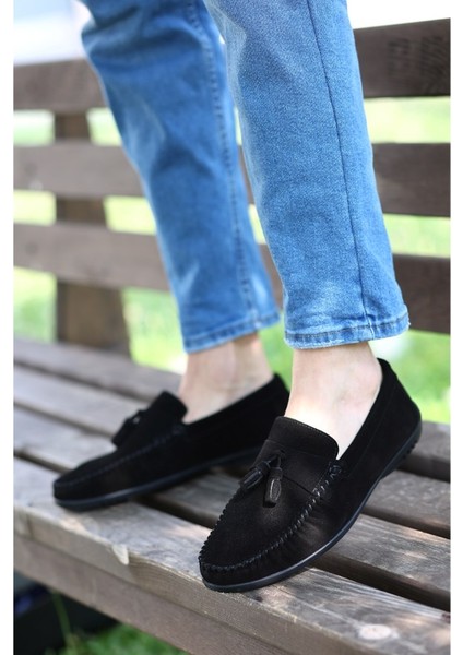 Erkek Siyah Günlük Loafer Babet Ayakkabı LFRPSKL-4230 modelleri