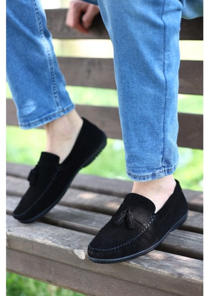 Erkek Siyah Günlük Loafer Babet Ayakkabı LFRPSKL-4230 fırsatları