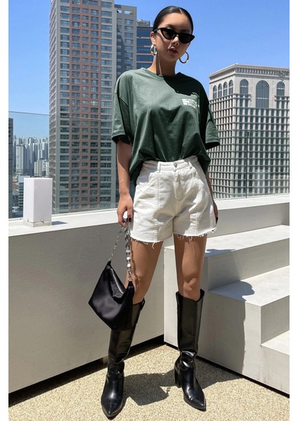 Only Trendwear Unisex Cherish Time Effect Dream Baskılı Tasarım Tshirt fiyatları